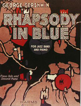 Score for “Rhapsody in Blue.”