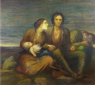 The Irish Famine, 1850 by George Frederic Watts. Source: Views of the Famine.