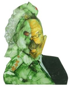 Raúl Castro, visto por Sciammarella. 